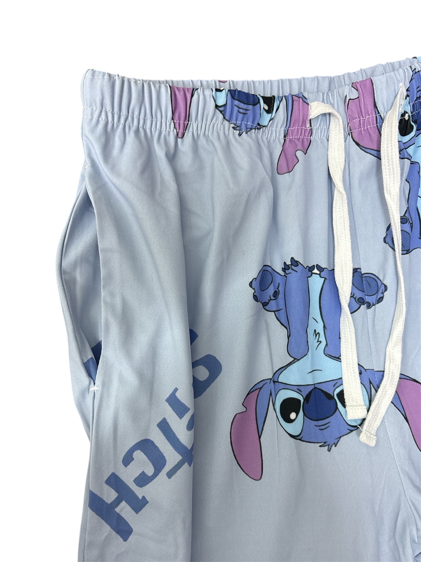 Stitch pajama pants (summer material)(خامة صيفية)