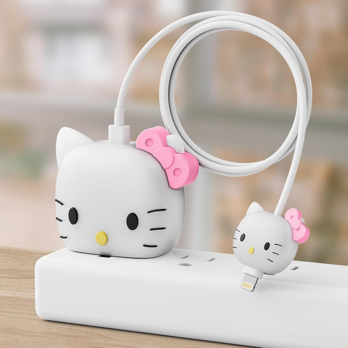 Hello kitty charger protector