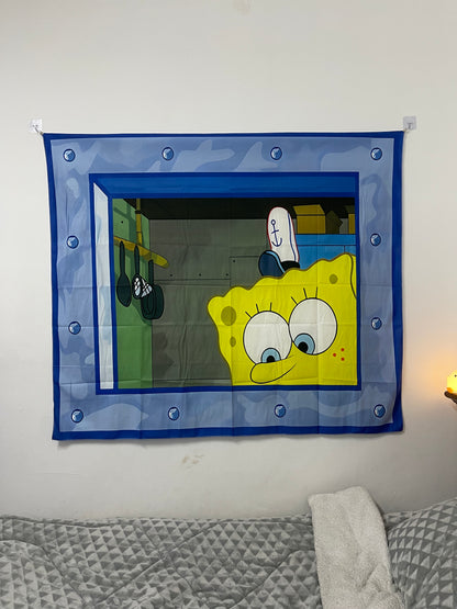 Spongebob room tapestry