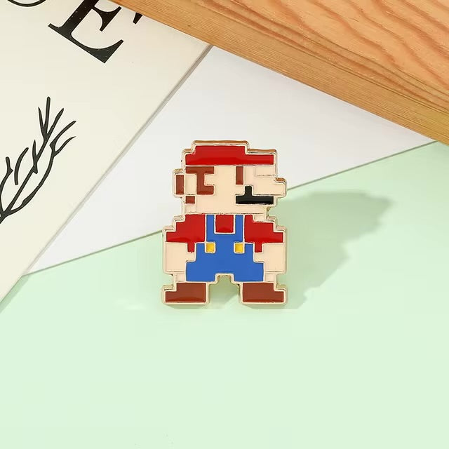 Mario Enamel Pin