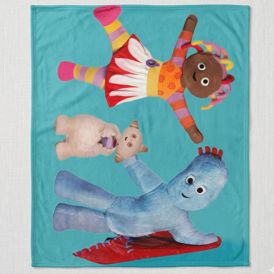 The night garden Big blanket- 200cm * 145 cm