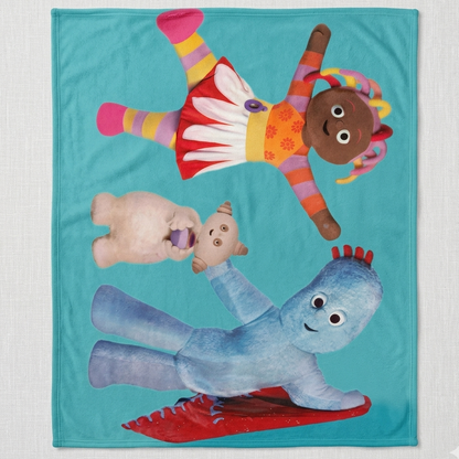 The night garden Big blanket- 200cm * 145 cm