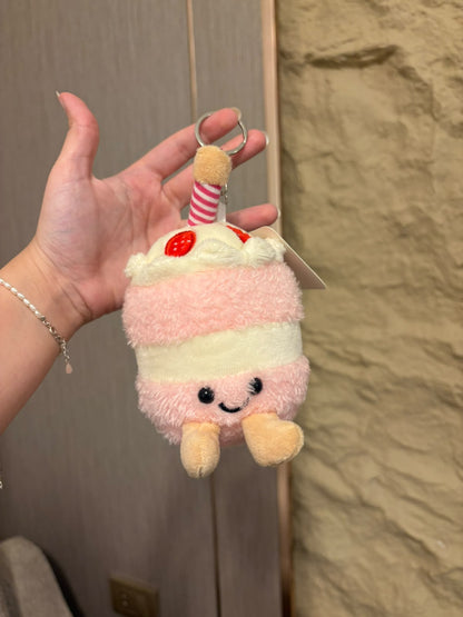 Cupcake Plush Keychain - 10 cm