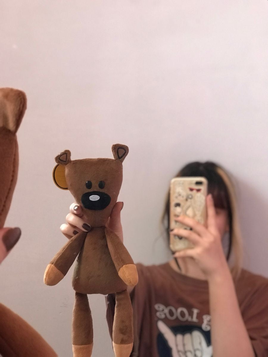 Mr bean teddy bear plushy