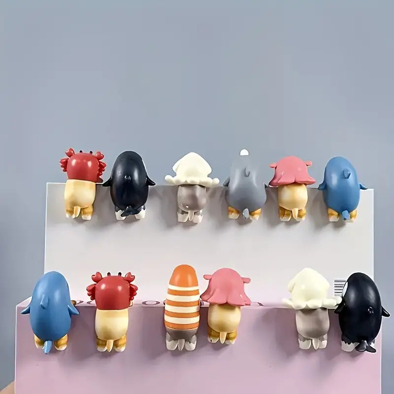 Decorative mini cat figures - hippers - blind box