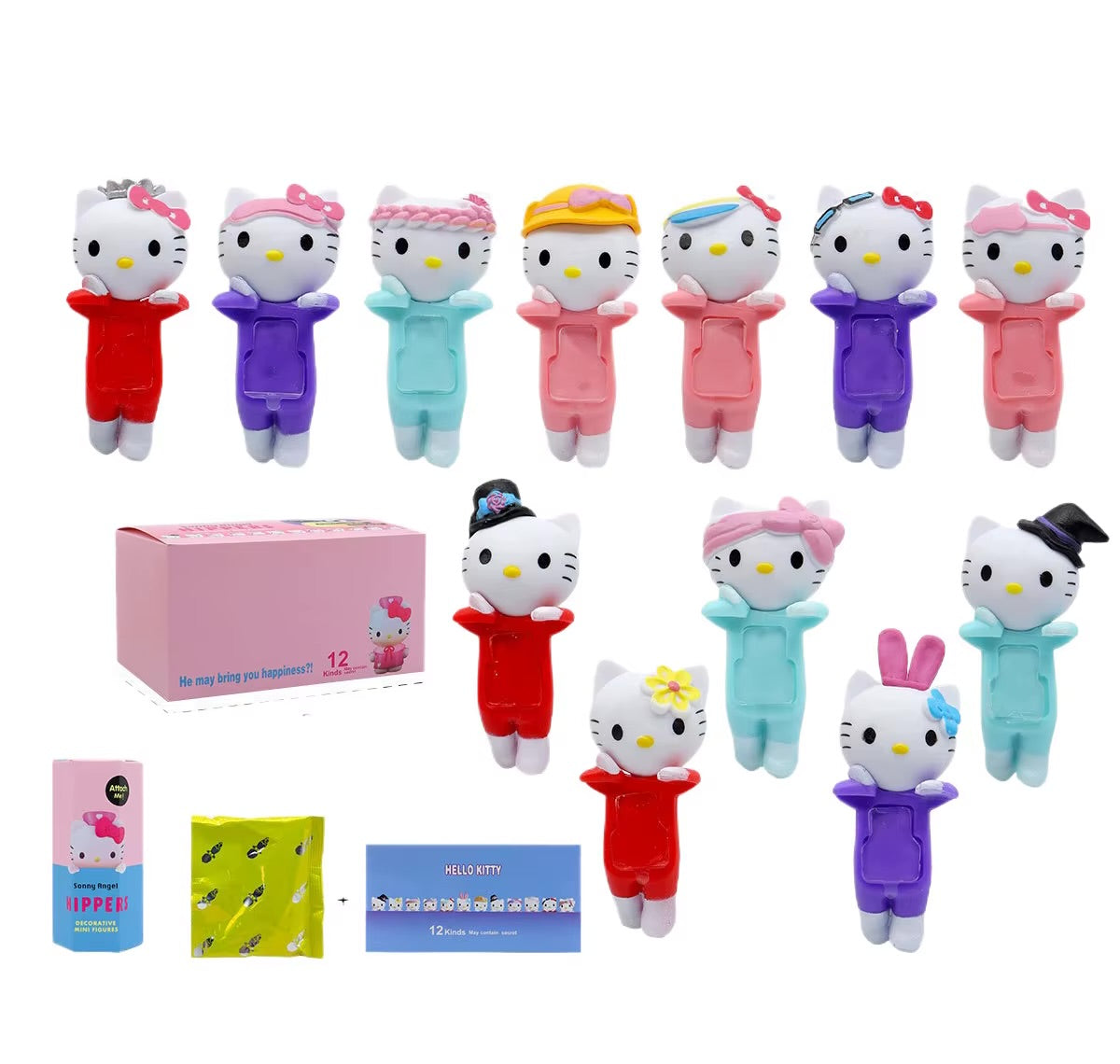 Hello kitty figures - hippers - blind box
