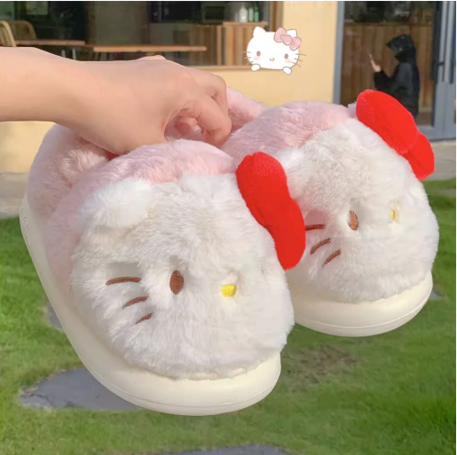 Hello kitty winter slippers