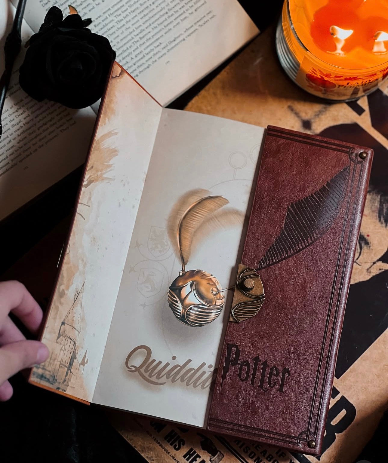 Harry Potter Golden Snitch Notebook