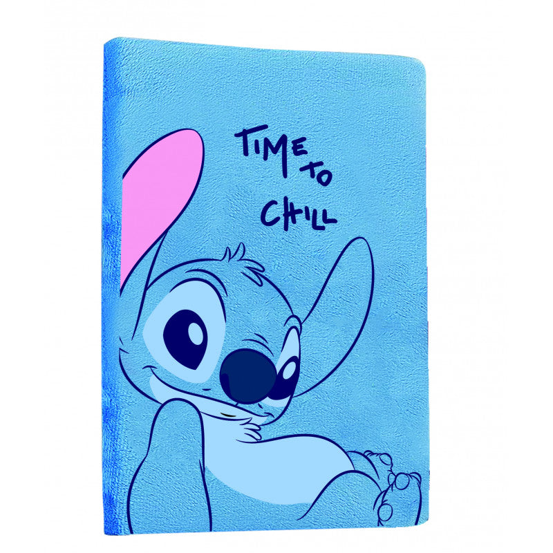 Stitch fuzzy notebook