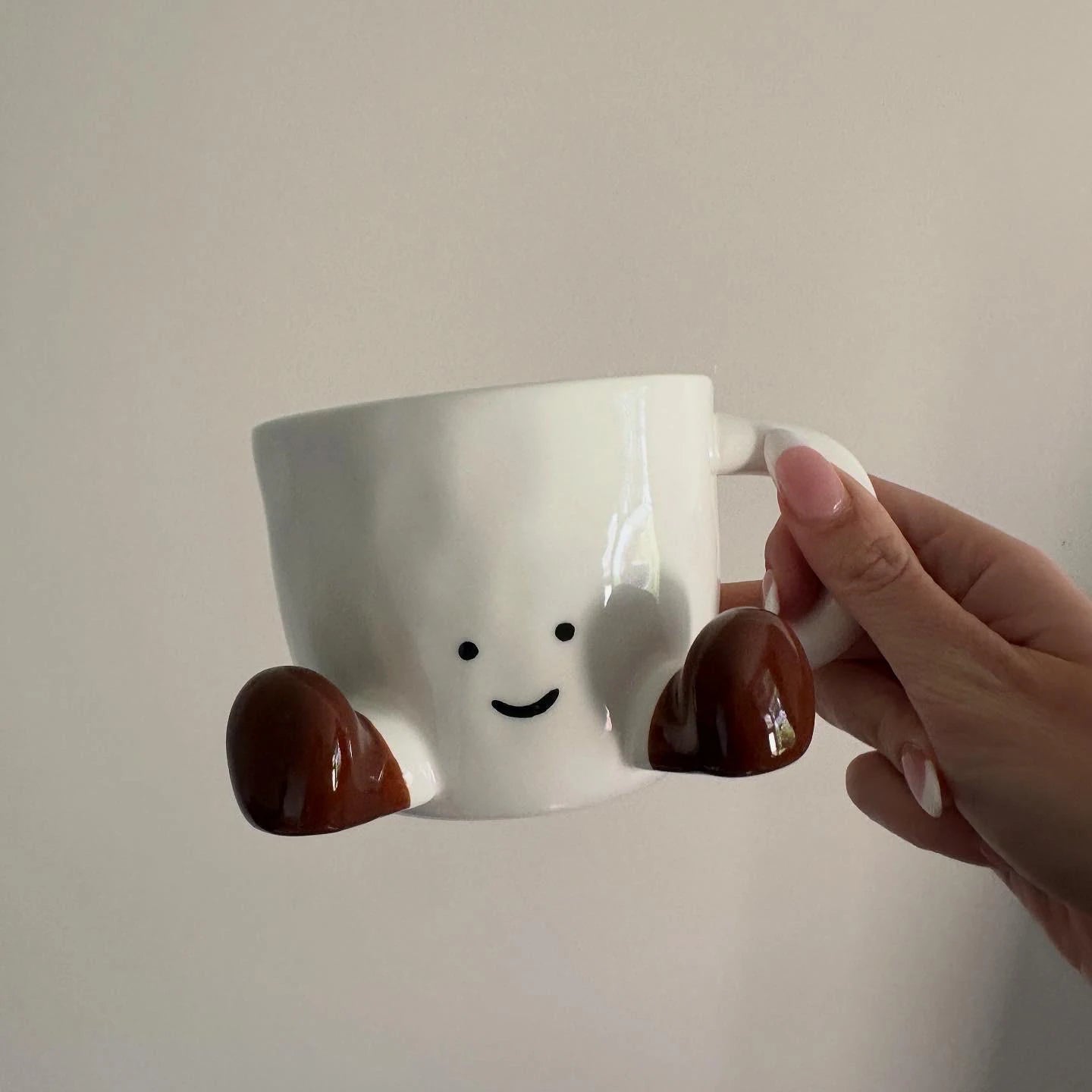Cute face mug