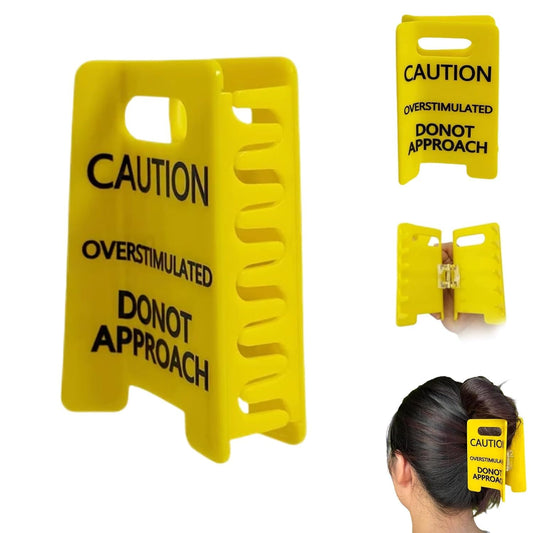 Over-simulated Funny hair clip