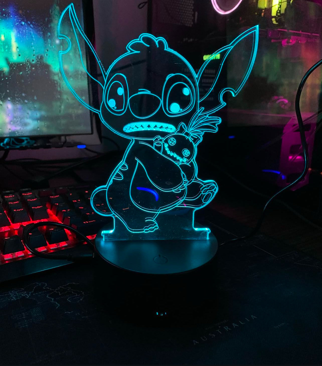 Stitch led 3d light