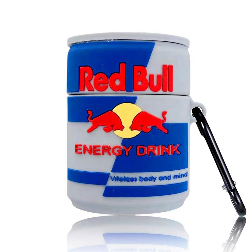 Redbull-shaped bottle airpods case
