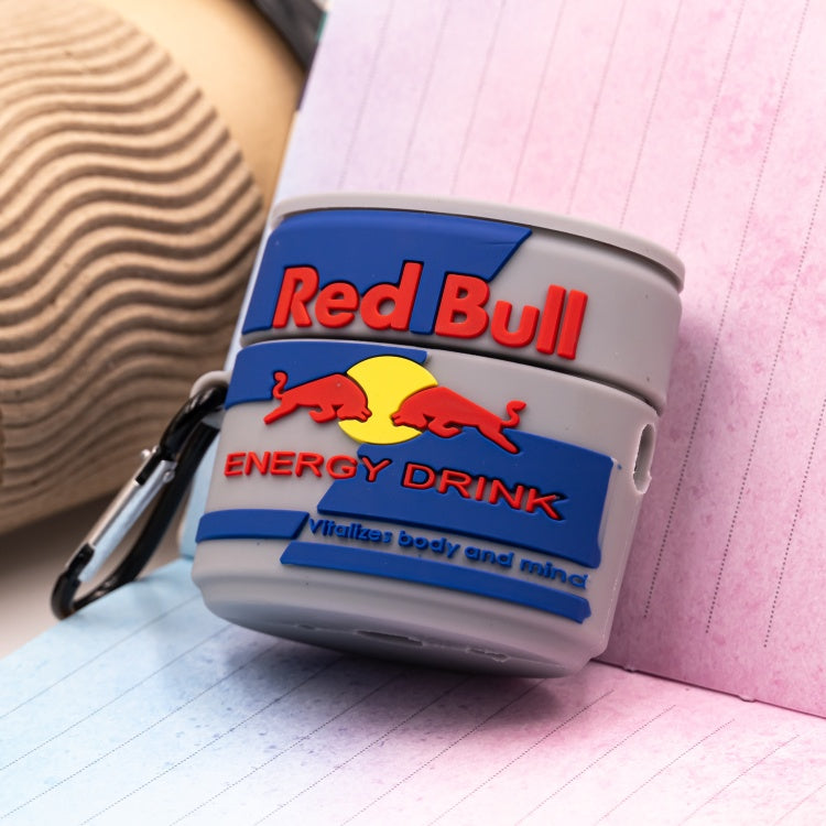 Redbull-shaped bottle airpods case