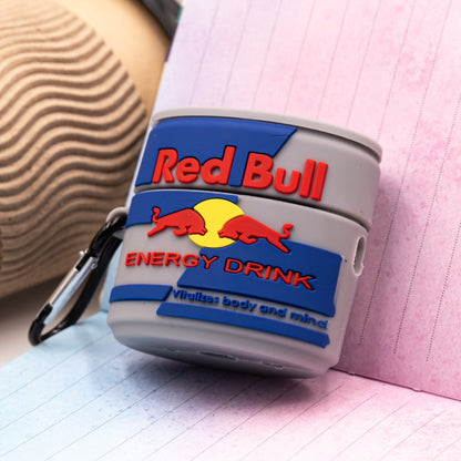 Redbull-shaped bottle airpods case
