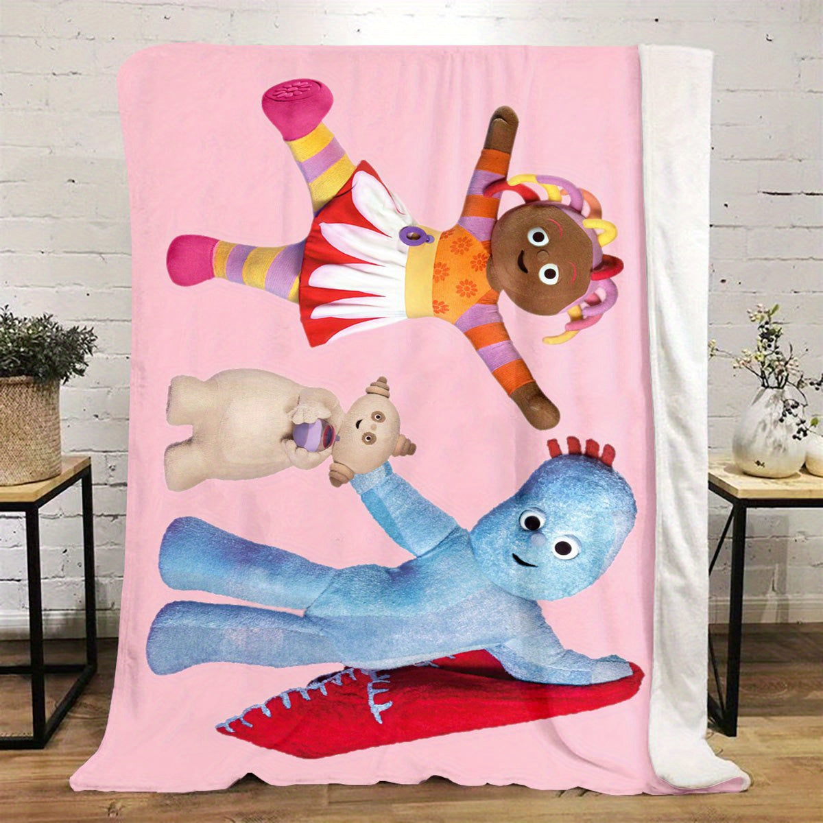 The night garden Big blanket- 200cm * 145 cm