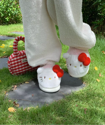 Hello kitty winter slippers