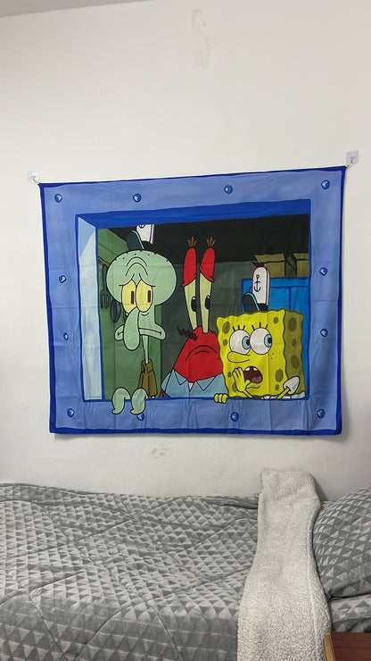 Spongebob room tapestry