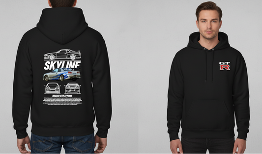 Nissan GTR skyline Hoodie