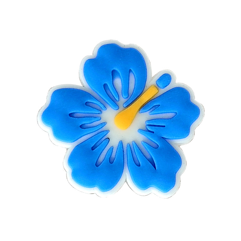Blue flower charm