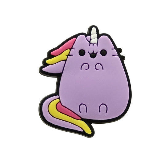 Purple cat charm