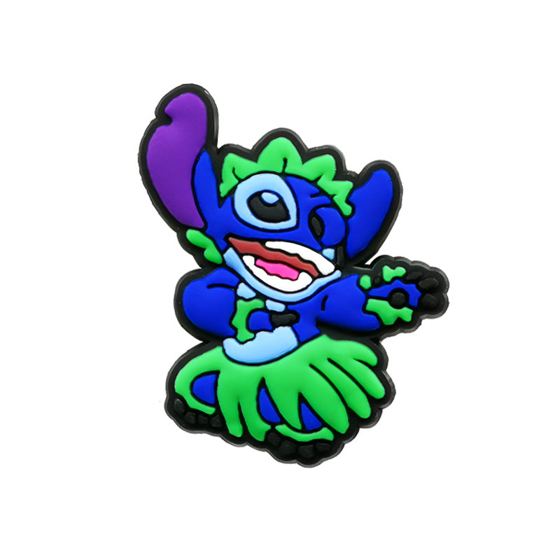 Dancing stitch charm