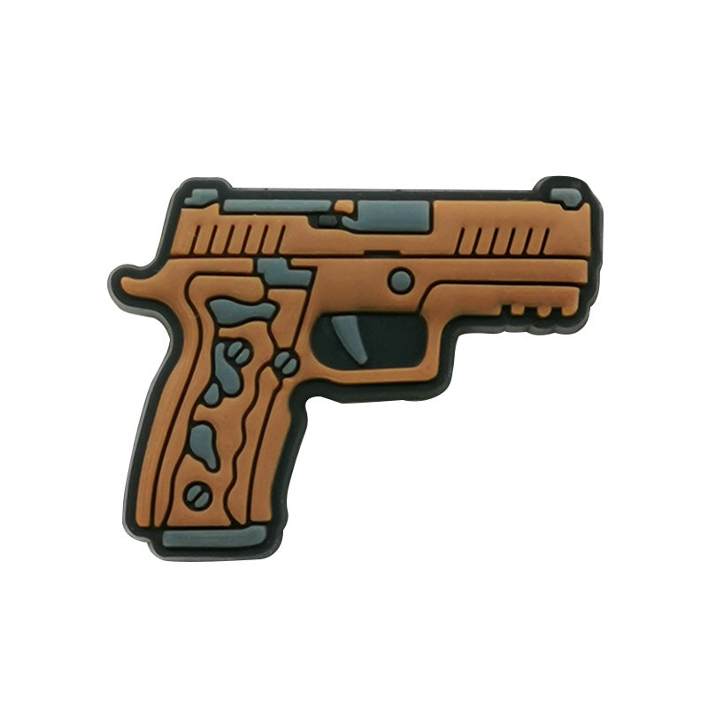 Brown Gun charm