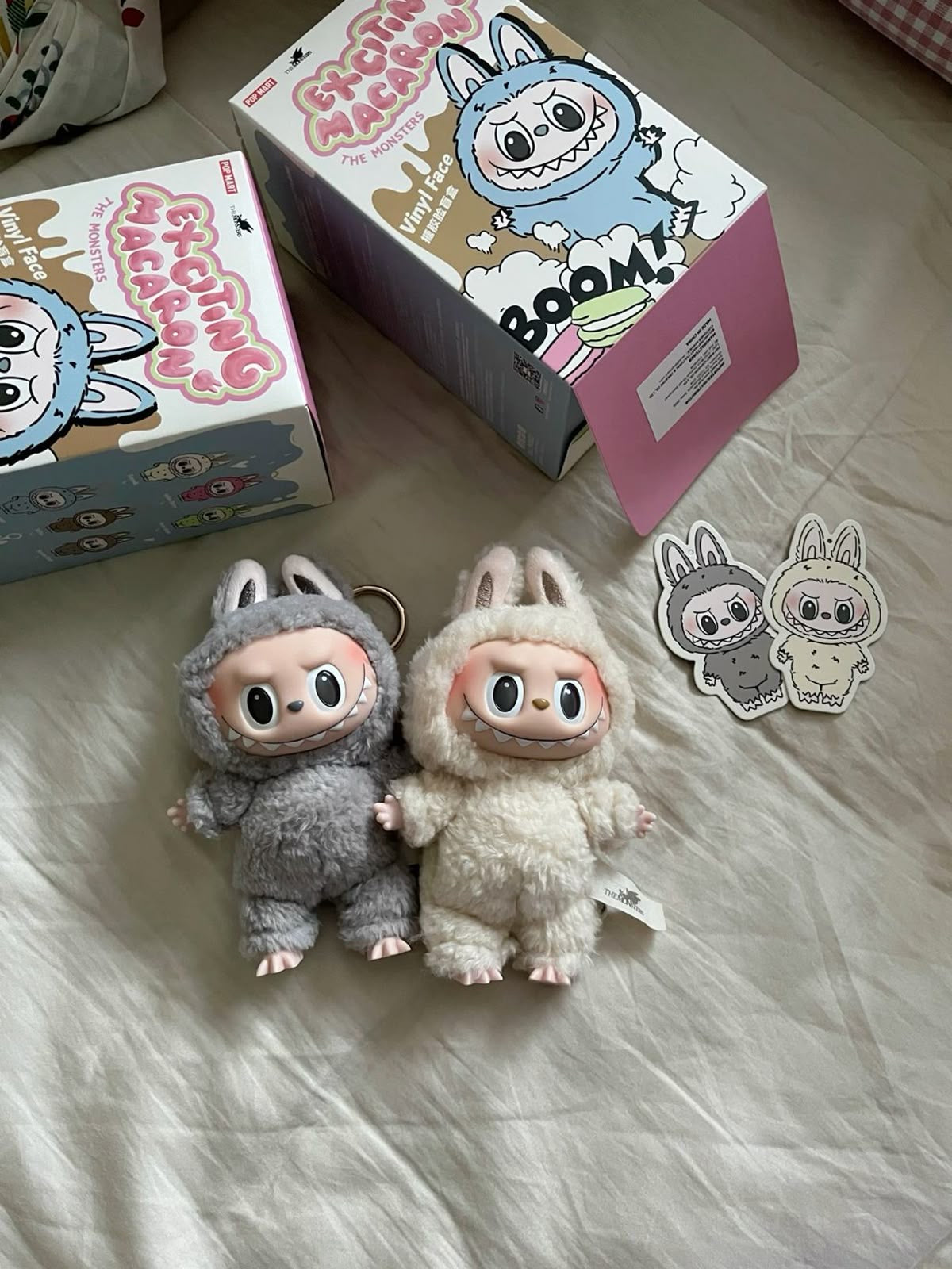 Bubu keychain - 1st generation - exciting macaron