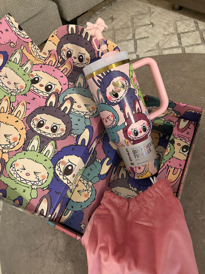 Labubu Tumbler + FREE LABUBU KEYCHAIN