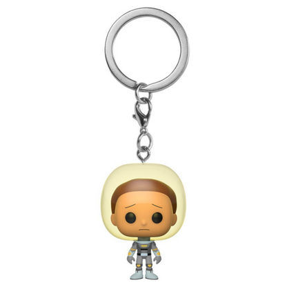Space Suit Morty keychain