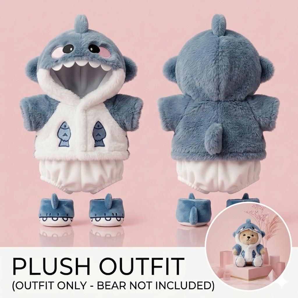 Love me bear outfits ( ملابس فقط )