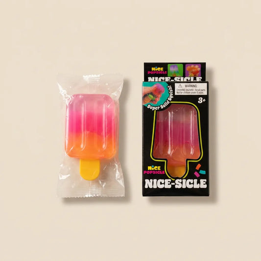 لعبة Nice-Sicle Super Solid المصممة على شكل مصاصة طرية