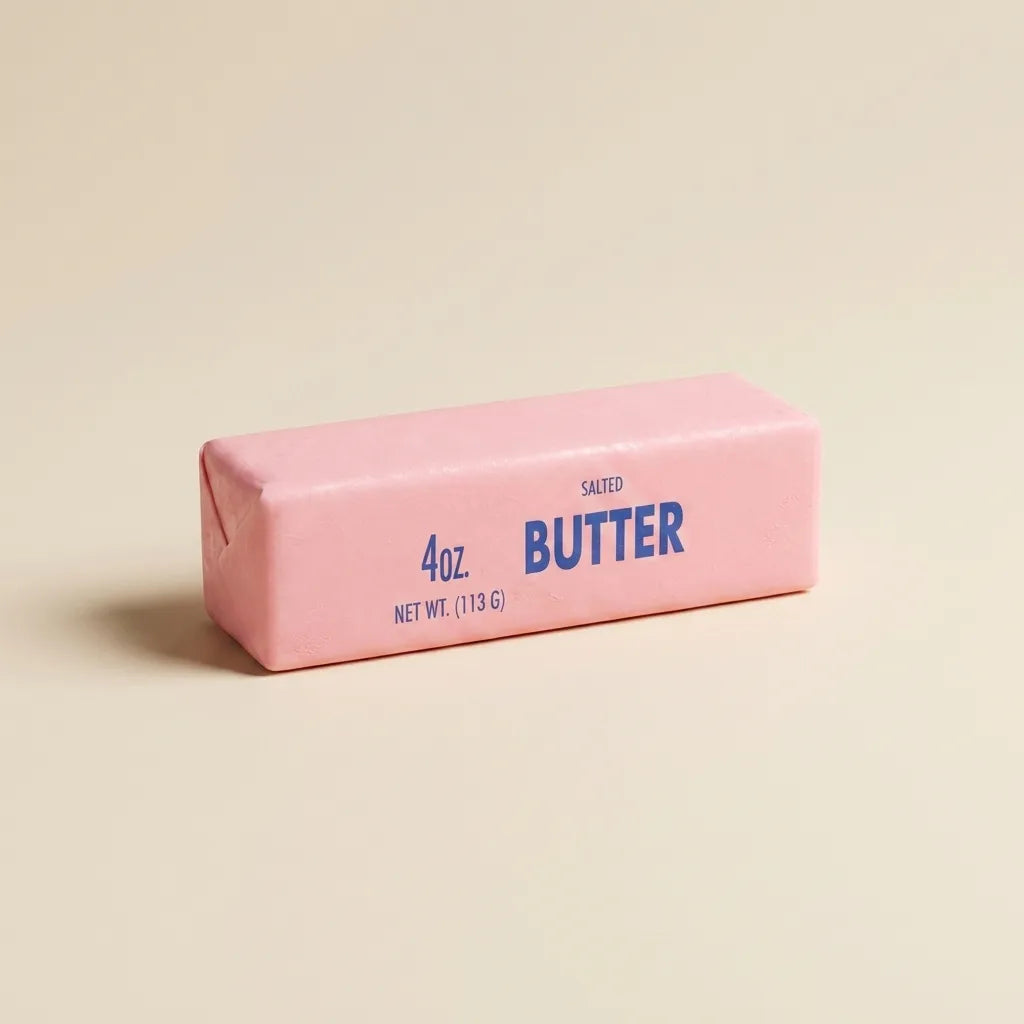 Squeeze & Stretch Butter Stick Stress Reliever Toy (Yellow & Strawberry Pink)
