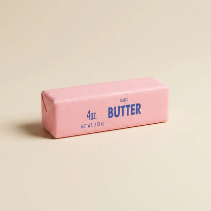 Squeeze & Stretch Butter Stick Stress Reliever Toy (Yellow & Strawberry Pink)