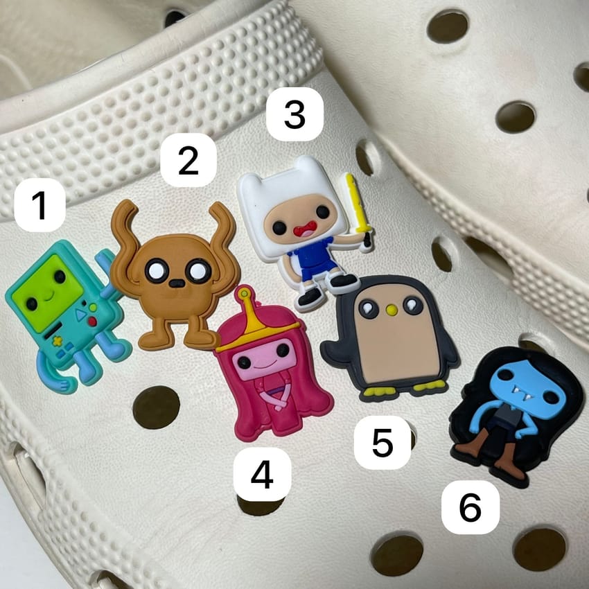 Adventure Time charms
