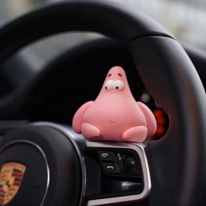 Patrick star car / disk decoration