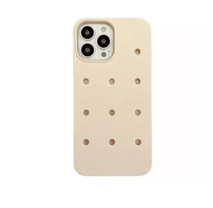 beige charms case