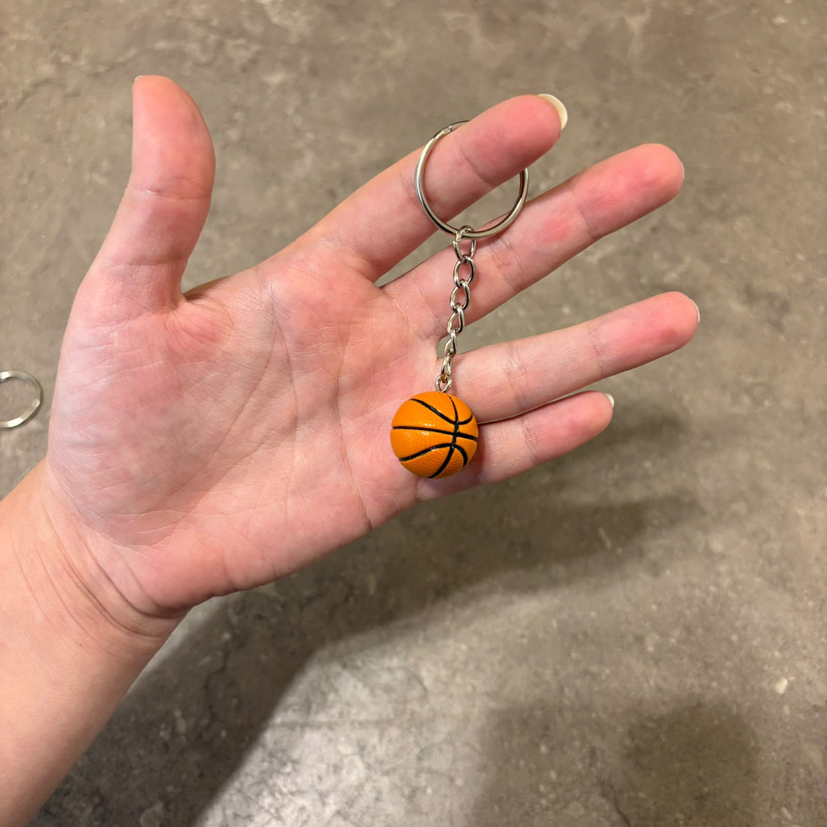 Mini 3D Sports Ball Keychains – Realistic  football & Basketball Keyrings