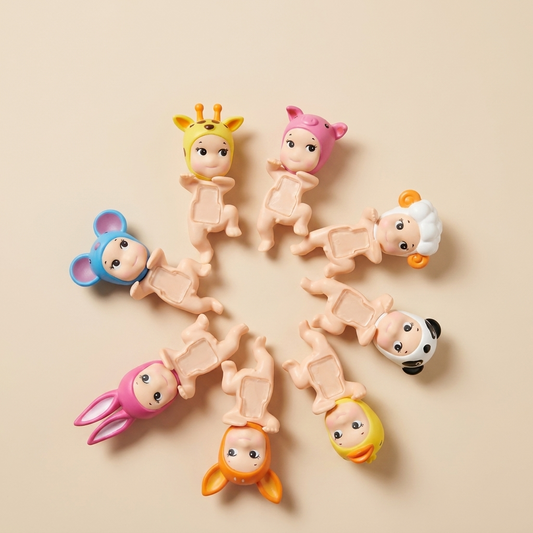 Buy babies in animal costumes figures - hippers - blind box at Pinky Promise