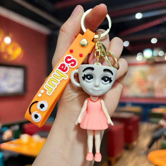 Buy ballerina cappuccina keychain at Pinky Promise