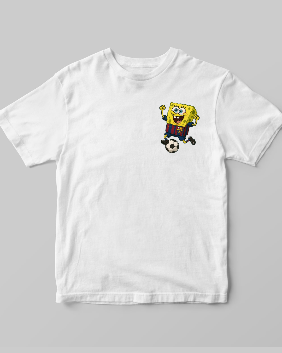 Barcelona Spongebob t-shirt - Close Up | Pinky Promise