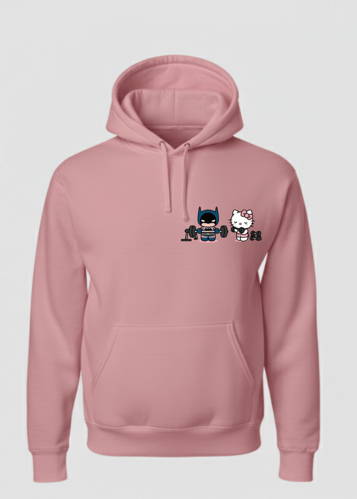 Batman and Hello kitty Hoodie | Pinky Promise