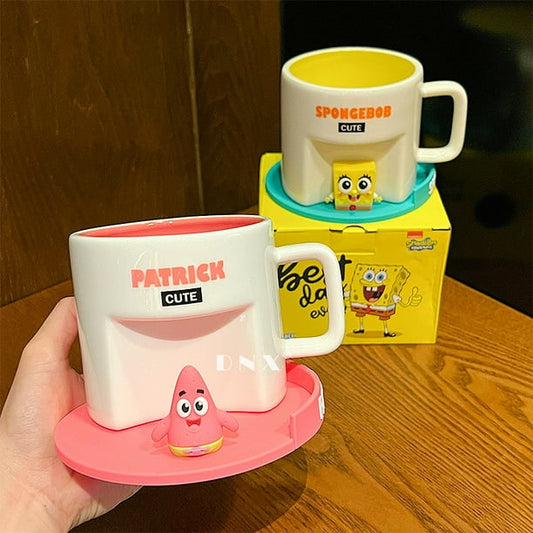 Spongebob and patrick mug