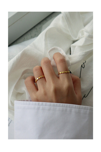 Beaded Dot Eternity Ring - 925 Sterling Silver - Photo 13 | Pinky Promise
