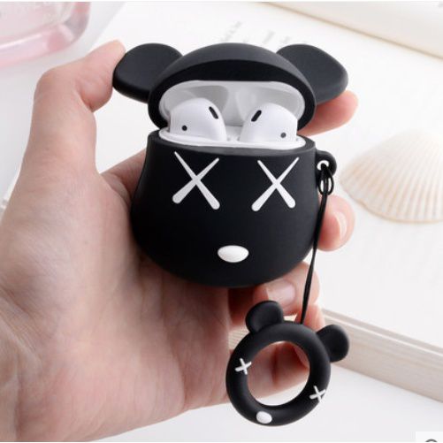 Buy Black bear airpods case at Pinky Promise