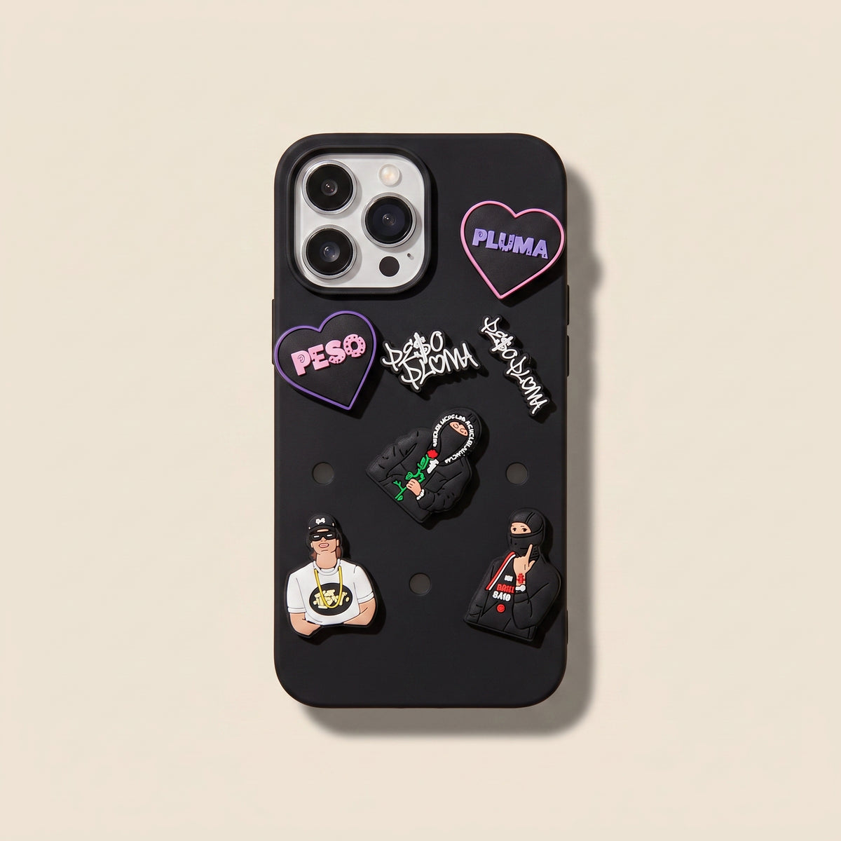 Buy Black charm case at Pinky Promise