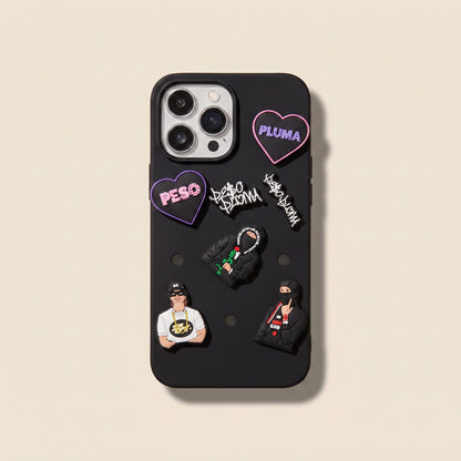 Buy Black charm case at Pinky Promise