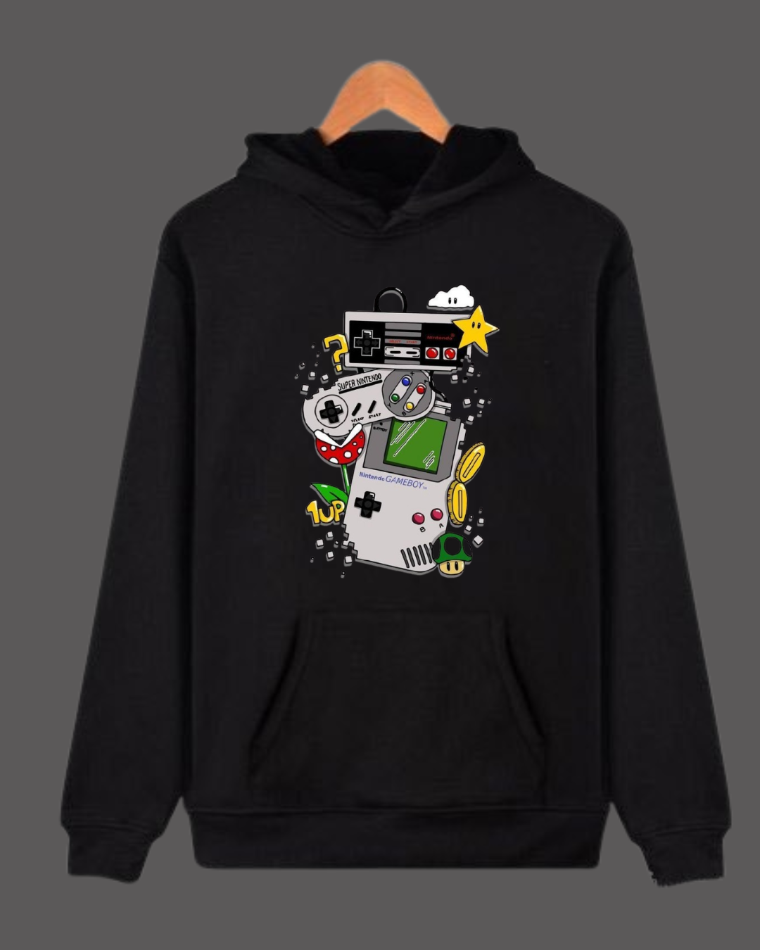 Nintendo Hoodie Kids Sizes
