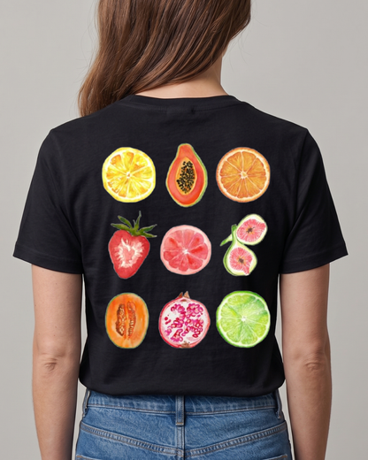 Fruits Summer T-shirt - Front and Back