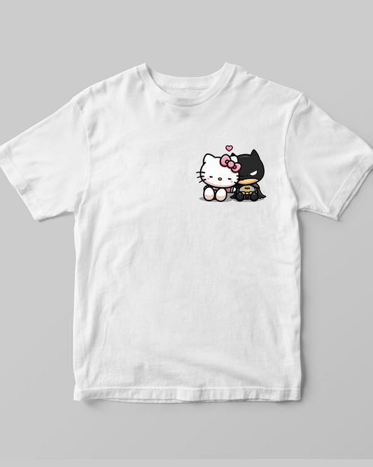 Batman and hello kitty t-shirt Kids Sizes